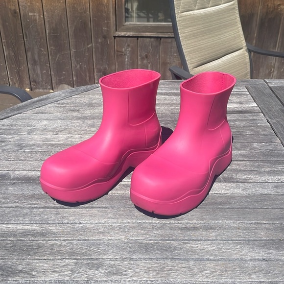 Bottega Veneta | Shoes | Bottega Veneta Puddle Boot Pink | Poshmark